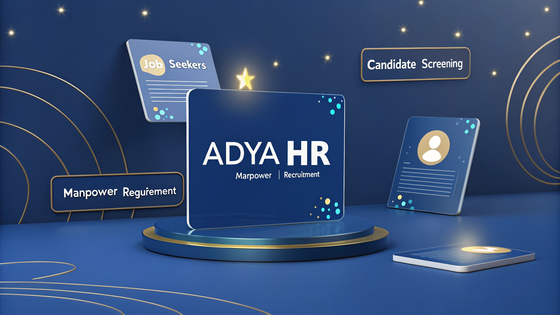 3D Recruitment Visual